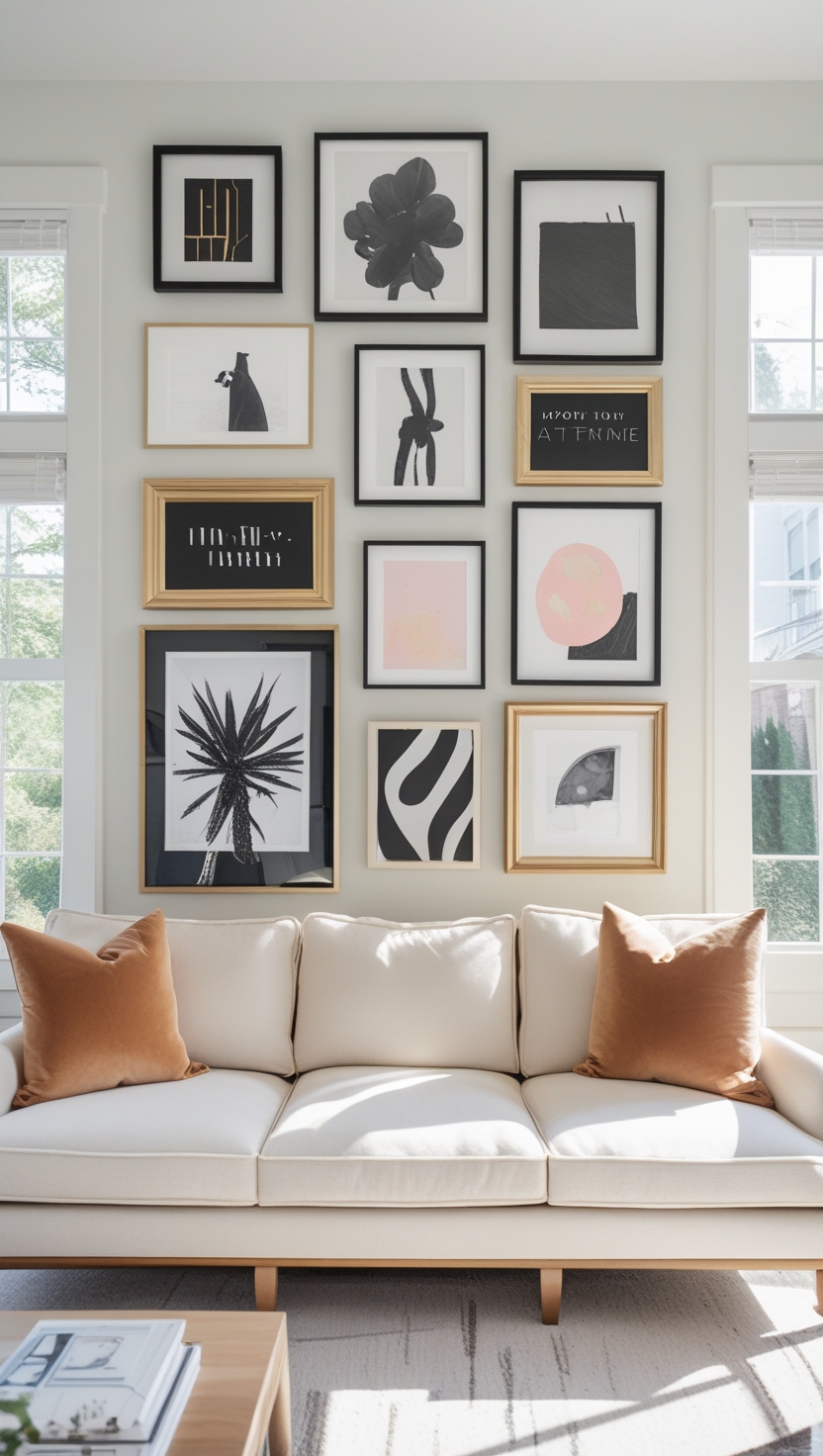 10 Easy Gallery Wall Layouts (No Measuring Required) – 2025 Guide